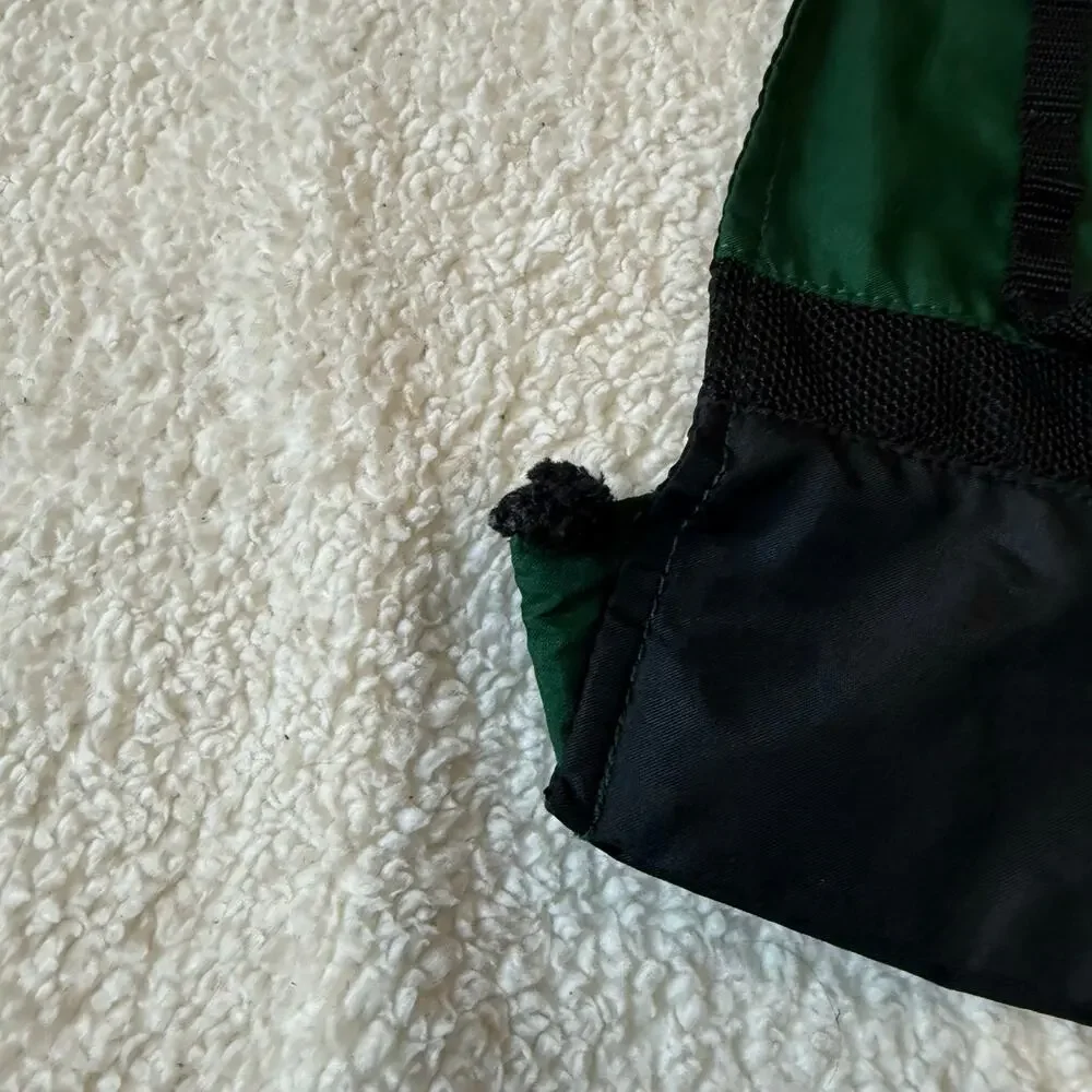 Nike Training Gym Sack Green Black Drawstring Backpack Bag